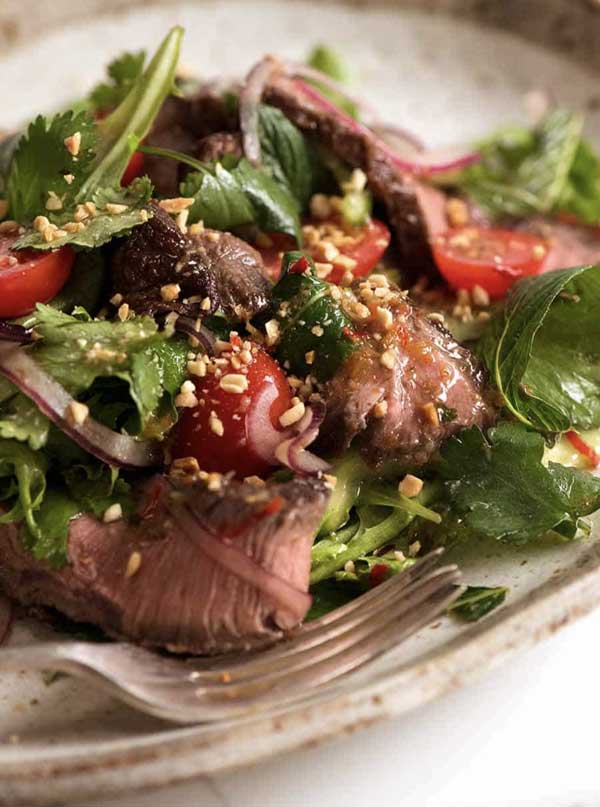 CT Jen Kingwell Baking & Cooking - Thai Beef Salad